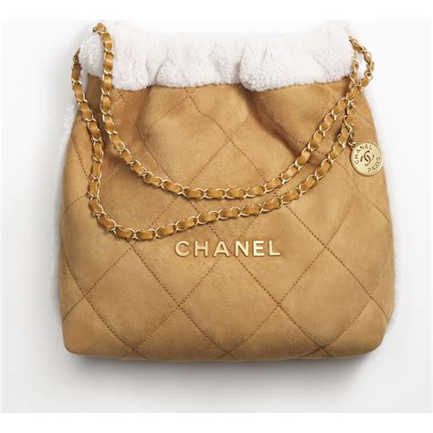 chanel shearling backpack purseblog|Chanel Shearling 19 .